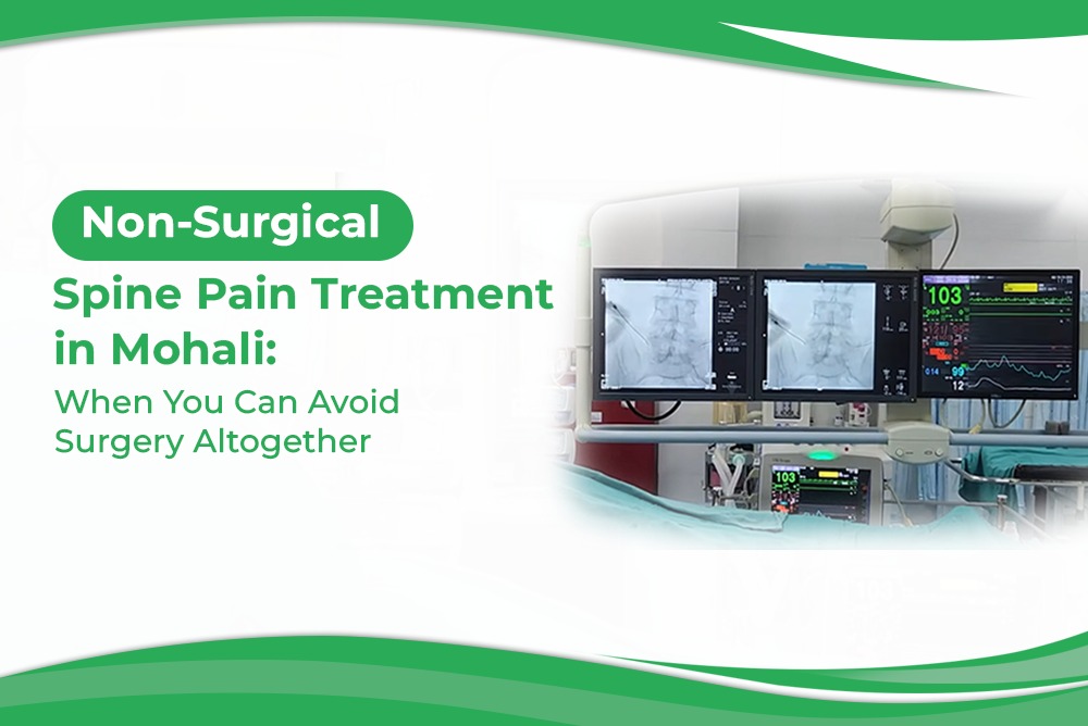 Non Surgical Spine Pain Treatment in Mohali When You Can Avoid Surgery Altogether